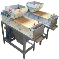 Machine à peler les cacahuètes grillées à peau rouge Machine à peler les amandes et les cacahuètes rouges commerciales
