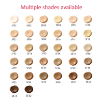 Vente en gros d'usine, produits les plus vendus, fond de teint de haute qualité, coûteux, couvrant entièrement, fond de teint imperméable, maquillage