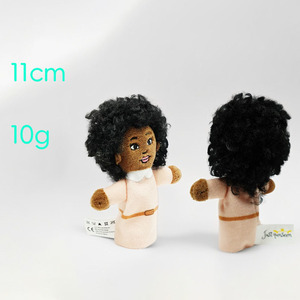 Marionetas de dedo creativas Juguetes de peluche Familia Africana Juguetes de dedo Regalos de educación temprana para padres e hijos al por mayor - Product Image 3