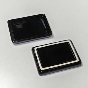 Support mural moderne en acier inoxydable 304 pour savon avec égouttoir et plateau en céramique, sans perçage, étanche, pour salle de bain d'hôtel - Product Image 6