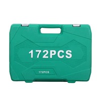 Jeu de clés à douilles Elehand de 172 pièces avec poignée à cliquet, kit d'outils en acier CRV avec coffret moulé par soufflage pour la réparation automobile et l'atelier
