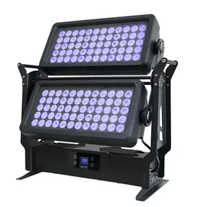 DMX512 Outdoor Waterproof 120*10w Led Wall Washers 120pcs 8w 10w 12watt Rgbw 4in1 Led City Colour Light