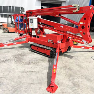 מחיר זול 2 טון עבודה אוויר פלטפורמת עבודה עצמית מונעת בום להרים פלטפורמה דיזל המבטא בום מעליות - Product Image 2