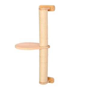 Torre <span class=keywords><strong>para</strong></span> <span class=keywords><strong>Gatos</strong></span> Resistente de Madera con Múltiples Niveles, Poste Rascador de Sisal, Ideal <span class=keywords><strong>para</strong></span> <span class=keywords><strong>Gatos</strong></span> de Interior <span class=keywords><strong>para</strong></span> Jugar, Rascar y Relajarse - Product Image 5