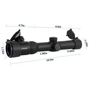 Cannocchiale da Caccia Visionking con Ampio Campo Visivo 1.25-5x26, Illuminazione <span class=keywords><strong>IR</strong></span>, Diametro Tubo 30mm, Leggero 430g - Product Image 5