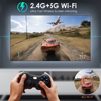 Mini Proyector LED DLP Portátil 2022, 4K 3D Android Smart WIFI, Cine en Casa para Teléfono Inteligente, Tableta y PC