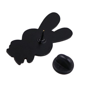 Sming Pin Enamel pohon bahagia Pin kelinci lucu kerah lencana topi hewan mode bros dibuat sesuai pesanan - Product Image 5