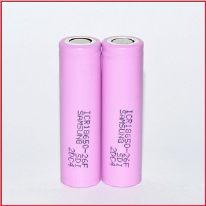 <span class=keywords><strong>Batterie</strong></span> au lithium-ion rechargeable SAM <span class=keywords><strong>ICR18650</strong></span>-26F grande capacité 3.7V 2600MAH pour outils électriques E-Bike chargeur rapide cylindrique - Product Image 1