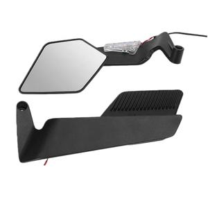 Miroirs de <span class=keywords><strong>moto</strong></span> à vente chaude <span class=keywords><strong>avec</strong></span> <span class=keywords><strong>clignotants</strong></span> LED, surface incurvée, corps en alliage d'aluminium, accessoires universels pour <span class=keywords><strong>moto</strong></span>, fabricants - Product Image 1