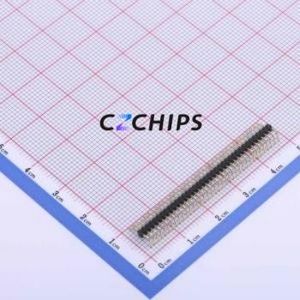 X1311WR-37J-C26D40 Pin Header Bent Lead Through Hole,P=1.27mm Connector 1x37P 1.27mm 1.27mm Pin Header - Product Image 2