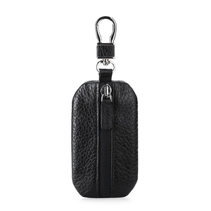 Hommes <span class=keywords><strong>porte</strong></span>-clés sac femmes cuir de vache véritable mode <span class=keywords><strong>porte</strong></span>-clés de <span class=keywords><strong>voiture</strong></span> multifonction sac de poche - Product Image 1