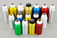 Vente chaude 50ml 100ml 150ml 200ml 250ml 300ml Bouteilles d'huile de parfum en aluminium Aroma Huile essentielle Bouteilles en aluminium en gros