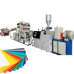 Hot selling Plastic Sheet Extrusion Machine PP PE PVC Board Making Machine Plastic Plate Extruder