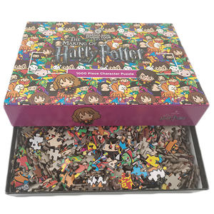 500 1000Pcs Custom Design di Spessore Bordo di Carta Fai Da Te Giocattoli Educativi Di Puzzle di Puzzle Per Adulti - Product Image 6