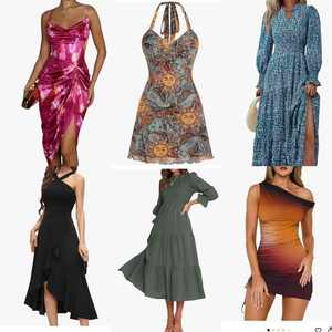 Vestido Sexy Estilo Shiens para Mujer 2025 |   Pacas de Ropa de Verano, Vestidos Shiens |   Liquidación de Ropa de Moda Rápida, Pacas de Ropa <span class=keywords><strong>Shien</strong></span> - Product Image 6