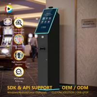 Kiosque de paiement en espèces commercial avec recycleur de billets en libre-service et terminal de paiement tactile pour centre commercial