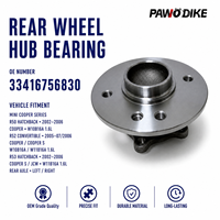Roulement de moyeu de roue arrière OE 33416756830 pour BMW Mini R50 – Pièce de rechange pour réparation de véhicule, service de finition de roue