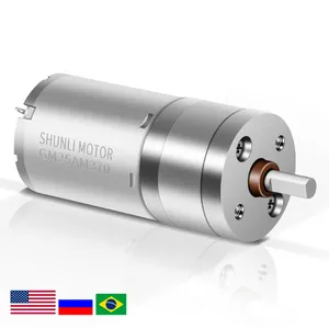 Shunli Custom 25mm Brushless Brush Mini Electric Motor 6v 8v 12v 18v Motor For Fans