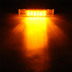 Camión Remolque Camión Luces laterales Luz indicadora <span class=keywords><strong>LED</strong></span> impermeable Lámpara de advertencia 12V 24V Luz de liquidación Rojo Ámbar Blanco Azul Verde - Product Image 5