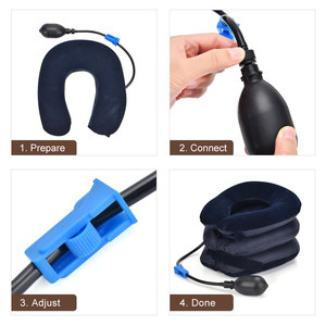 Best Selling Products Neck Traction Device Cervical Neck Stretcher Relaxer Adjustable Inflatable Neck Stretcher - Product Image 4