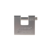 Candado de alta calidad de 74mm, candado resistente de acero sólido, rectangular, bloqueo de llave de ordenador