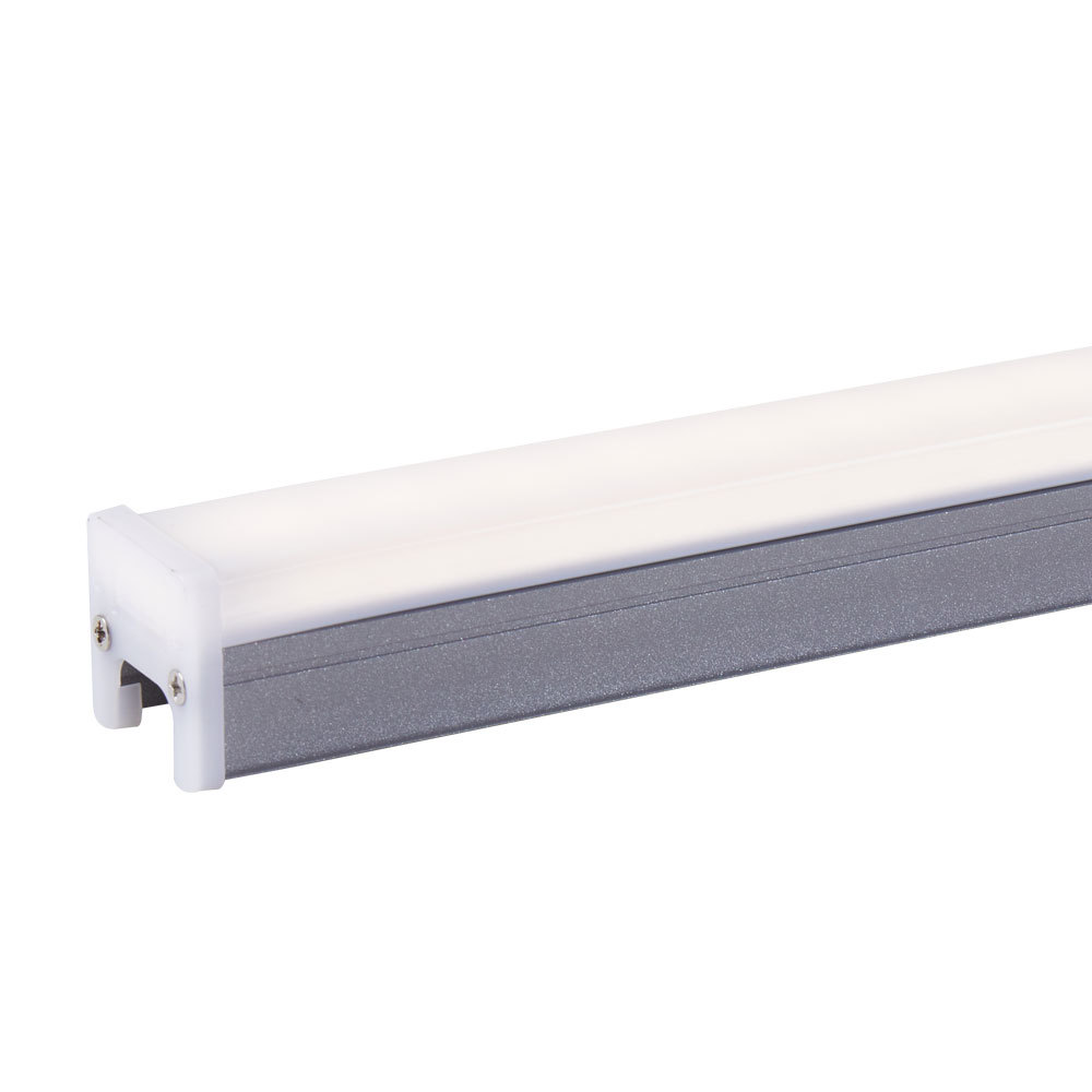 Outdoor Waterproof IP65 RGB Tubes Aluminum Wall Washer Linear Facade Light Programmable LED Source Landscape Architectural