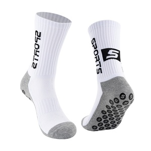 PRO-Grade Children Youth Football <b>Socks</b> Terry-Lined Crew Anti-Slip Grip Customized Colors for Summer Multi-Sport <b>Training</b> - Product Image 5
