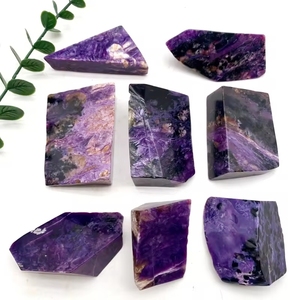 Charoita Púrpura Natural Tallada al por Mayor, Cristal de Alta Calidad, Forma Libre para Decoración del Hogar - Product Image 6