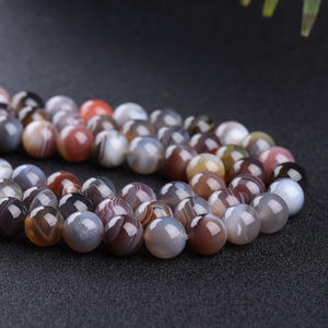 Perles en <span class=keywords><strong>pierre</strong></span> <span class=keywords><strong>Semi</strong></span> <span class=keywords><strong>précieuse</strong></span> du Botswana, pierres précieuses naturelles, rondes et lisses, <span class=keywords><strong>pour</strong></span> la <span class=keywords><strong>fabrication</strong></span> de <span class=keywords><strong>bijoux</strong></span> - Product Image 1