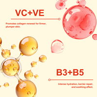 Complexe illuminateur de vitamines C, E, B3, B5 pour une peau anti-âge, éclatante, hydratante et raffermissante – Essence faciale haute concentration
