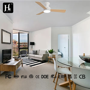 Wholesale <b>ceiling</b> fan with <b>light</b> and <b>remote</b> <b>control</b>, DC reversible LED dimmable 6-speed black bedroom <b>ceiling</b> fan - Product Image 3