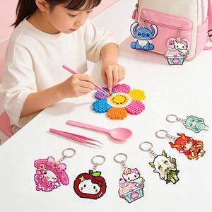 Perles Perler <span class=keywords><strong>Fusion</strong></span> 2.6mm, 221 couleurs, en gros, emballage en sachet OPP de 10g, style Mard, alternative au coco - Product Image 1