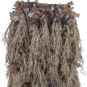 Dành cho người lớn rừng lá ghillie phù hợp với với ngụy trang áo khoác và quần chiến thuật săn bắn bánh cho cá nhân quốc phòng thiết bị - Product Image 5