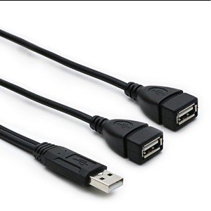 สายแยก USB ตัวเมียเป็น 2 หัวต่อไมโคร USB ตัวผู้ สำหรับ Android รองรับการชาร์จเร็ว 3A สายอะแดปเตอร์ ตัวนำทองแดงแท้ หุ้มด้วย PVC - Product Image 5