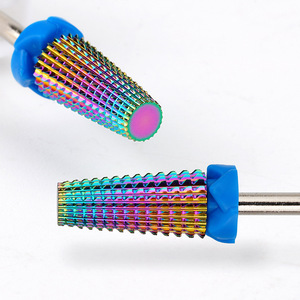 Professional Rainbow Tungsten Carbide Nail <b>Drill</b> <b>Bit</b> 3/32 Rotary Burr Gel Removal Electric Manicure Pedicure Nail <b>Drill</b> <b>Bits</b> - Product Image 6