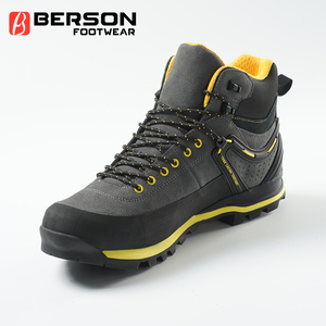 <span class=keywords><strong>Scarpe</strong></span> da Trekking Unisex per Tutte le Stagioni, Impermeabili, Traspiranti, con Tomaia in Camoscio e Rete, Punta in Gomma, Alta Aderenza per Terreni Fangosi - Product Image 1