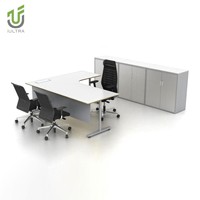 Ensemble de meubles de bureau de direction de luxe modernes IULTRA durables et faciles à assembler pour une utilisation par le PDG et le directeur