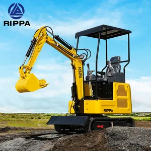 Rippa máy mới r327n EPA động cơ máy xúc trang trại Digger bánh xích Máy xúc mini Digger