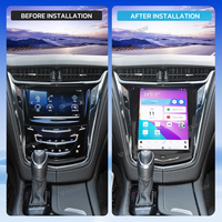 Autoradio 10,4 pouces pour Cadillac ATS CTS SRX Escalade 2013-2018, Carplay, navigation GPS, autoradio multimédia, écran de mise à niveau