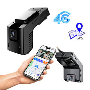Caméra embarquée 4G pour flotte de véhicules avec enregistrement vidéo en temps réel et prise en charge de la lecture de 1 an de suivi pour caméra de tableau de bord de flotte commerciale pour voiture - Product Image 1