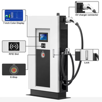 Certification TUV Commercial IP54 60kw CCS2 Voiture électrique Puissance rapide Ev DC Station de charge Chargeur Pile pour véhicule électrique