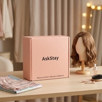 Boîtes d'emballage en carton ondulé pliables personnalisées avec logo imprimé pour cadeaux, chaussures, vêtements, expédition
