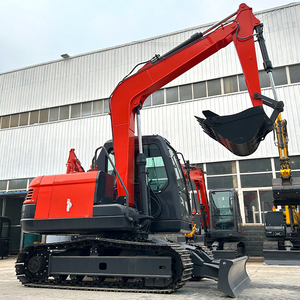 Alta qualità della seconda mano 8 Ton oro scavatore di legno presa escavatori macchina cinese a buon mercato cingolato grande escavatore per la vendita - Product Image 2