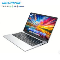 DIXIANG Laptop 14 Pollici con Win10/11, Computer Portatile 6GB A3950 per Ufficio e Business, Notebook con Schermo Rotante a 180 Gradi
