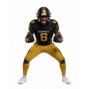 Maillot de football américain, sous-vêtement de rugby, séchage rapide, respirant, soutien musculaire pour les compétitions de ligue - Product Image 3