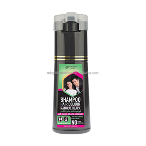 Shampoo colorant capillaire <span class=keywords><strong>à</strong></span> base d'huile <span class=keywords><strong>végétale</strong></span> Zippy Color, sans ammoniaque, permanent, pour usage domestique, couvre les cheveux gris, application facile - Product Image 6