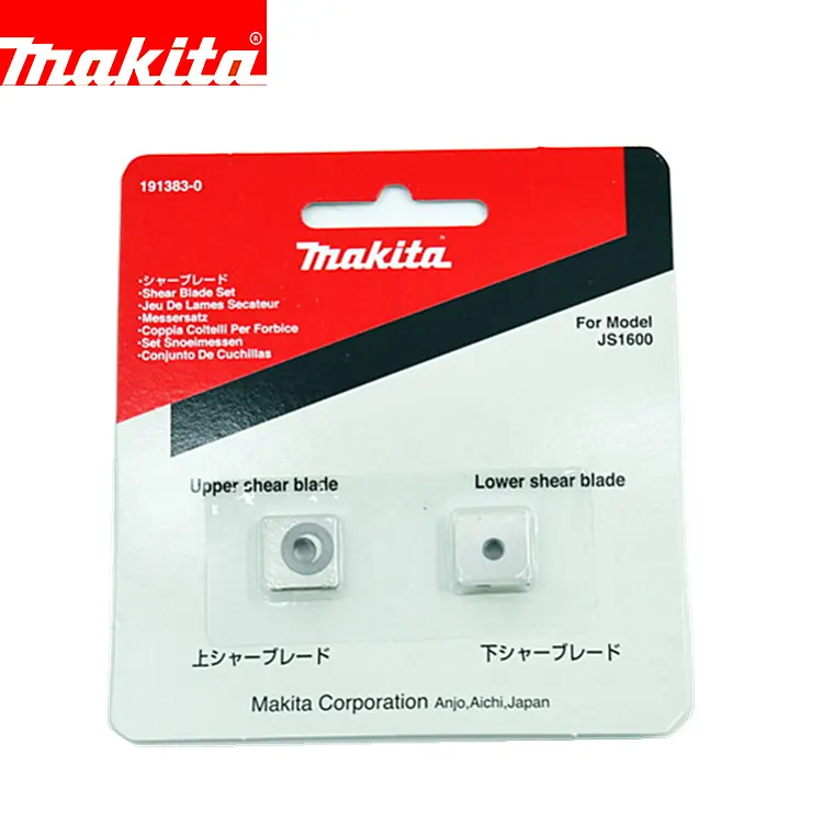 Makita-piezas de repuesto originales, accesorio de cortadora eléctrica, cuchilla de corte para JS1600/JS1602 y JS3200/JS3201