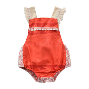 Mono de Verano Personalizado para Bebé Niña, Ropa con Volantes de Encaje, Traje de Seersucker para Bebé - Product Image 6