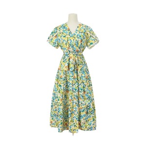 Nuevo Vestido Largo Casual de Verano para Mujer 2026 con Estampado Floral, Abertura Lateral, Cuello en V y Cintura Natural, Ecológico - Product Image 3