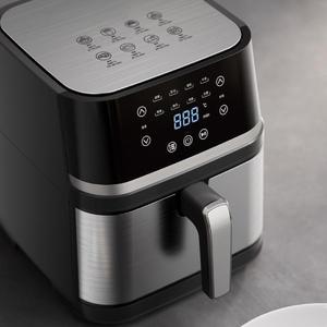 Alta Capacidade Smart Touchscreen Air Fryer OEM Aço Inoxidável Oil-Free Low-Fat Qualidade Cooking Appliance para refeições saudáveis - Product Image 4